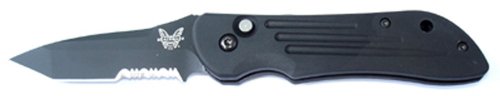Benchmade Mini ComboEdge BK1-Coated Auto-Stryker Knife