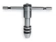 Westward 2CYT6 T Handle Tap Wrench, Ratchet, 7/32-1/2 In