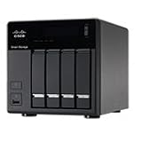 Cisco NSS 324 4-Bay 4 TB (4 x 1 TB) Smart Network Attached Storage NSS324D04-K9