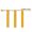 Triple Threat Flag Football Belts Yellow (EA)
