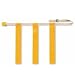Sporting Goods : Triple Threat Flag Football Belts Yellow (EA)