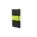 Moleskine Plain Notebook Large: Large Size. Blanko. Mit Falttasche f�r Notizen. Gummiband-Verschlu�
