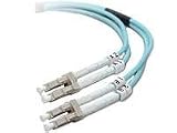 Belkin Components Fiber Patch Cable 10gb 50 125 Lc/Lc 1m Aqua Backward Compatible