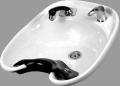 Pibbs 557 Align-A-Neck Neckrest for Backwash Shampoo Bowls