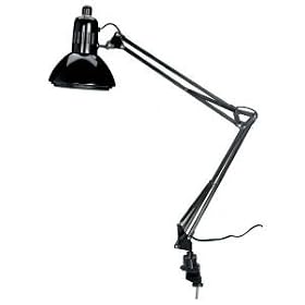 LAMP SWING ARM BLACK 100WATT