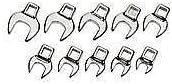 Craftsman 10pc 3/8" Drive Metric Crowfoot Wrench Set # 4363