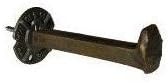 Railroad Spike 6" Towel Bar
