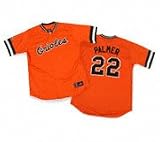 Baltimore Orioles Cooperstown Replica Jim Palmer #22 Orange Throwback Jersey