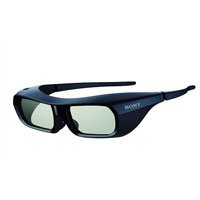 Sony TDG-BR250/B Rechargeable 3D Adult Glasses, Black