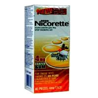 Nicorette 4mg Fruit Chill Flavor 40/Box
