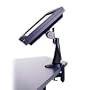 Ergotron Desk Clamp Single Pivot with Portrait/landscape Monitor Swiveling-black