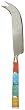 Decorative Cheese Knife with Colorful Dyed Bone Handle Set / 2