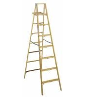 Werner W368 Wood Stepladder, 8-Foot