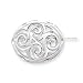 21jZgKO%2BvXL. SL75  Sterling Silver Satin Finish Diamond Cut Scroll Pin