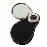 Everest Travel Magnfifier - 2x Magnifying Glass (Black) (4
