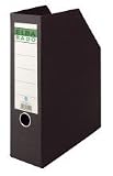 Produkt-Bild: Elba 80418SW Stehsammler aus Hartpappe f&uuml;r DIN A4 schwarz Hartpappe (RC)