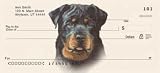 Personal Custom Bank Checks: Rottweiler Personal Check Designs