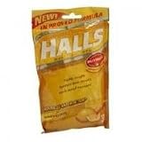 Halls Cough Drops, Honey Lemon, 30/bg