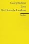 Lenz.. Von B�chner, Georg