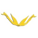 Pro 7 Lacrosse Visor Decal (Yellow)
