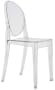 Victoria Ghost Chair by Kartell - Transparent Crystal