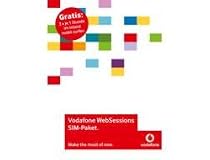 Vodafone WebSessions SIM-Only SIM-CARD 3 x 1 Stunde enthalten (entspricht 8,85 EUR)