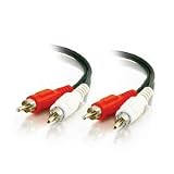 Cables To Go Value Series - Audio cable - RCA (M) - RCA (M) - 25 ft - shielded - black