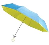 MoMA(ニューヨーク近代美術館) ２トーン 折りたたみ傘（かさ） ブルー黄 MoMA Two-Tone Umbrella, Collapsible