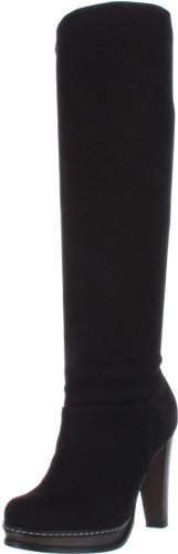 Cole Haan Women's Nola Slouch Boot,Black Nubuck,9.5 B US