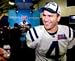 Indianapolis Colts Adam Vinatieri Celebration at Super Bowl 41