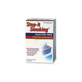 Natra-Bio Stop it Smoking 2 Part Program (NicoRX) ( 60 Tabs+48 Loz ) ( Multi-Pack)