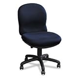Ambition Pushbutton Mid Back Swivel/Tilt Chair, Blue