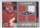 2010-11 Black Diamond Jerseys Quad #QJLM - Lanny McDonald