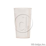 Cambro Colorware Tumbler, Juice, 5 oz. Clear, 24/CS