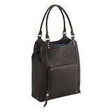 Solo 15.4- Inch Womens Vintage Bucket Laptop Tote (Leather , Espresso)