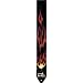 Ralph Marlin Optic Impressions Guitar Straps, Flames