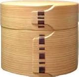 大館曲げわっぱ二ツ重丸弁当 大館曲げわっぱ二ツ重丸弁当