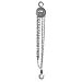 CM 2213 Steel Lightweight Hand Chain Hoist, 4000 lbs Capacity, 15' Lift Height, 1-1/4" Opening