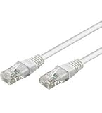 21jdohw2pgL. SL160  BIGtec 0,25m CAT.5e Ethernet LAN Patchkabel Gigabit Netzwerkkabel Patch Kabel weiß weiss (RJ45, Cat 5e, Twisted Pair UTP, 1000 Mbit/s) 2 x RJ45 Stecker ideal für Switch , DSL Verbindungen , Patchfelder , Patchpanel , Router , Modem , Access Point und andere Geräte mit RJ45 Anschluß ,CAT Kabel KAT Kabel CAT5e