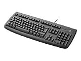 Logitech Deluxe 250 Keyboard USB Sturdy Vista-compatible Black Ref 967738-0120