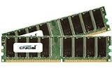 1GB Kit (2 x 512MB) DDR PC3200 UNBUFFERED NON-ECC 184-PIN DIMM