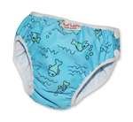 Produkt-Bild: ImseVimse Schwimmwindeln f&uuml;r Jungen 5-8 kg / S wasserblaue Fische