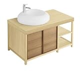Villeroy & Boch 9572 10 00 Pure Stone Vanity 47-1/4in. x 27-1/2in. x 25-5/8in.