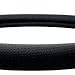 Universal Premium Sporty Steering Wheel Cover - Sedona Sport (black, small 13.5-14.5in)