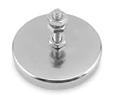 Industrial Grade 3DYA5 Threaded Post Magnet, Neodymium, 90 Lb