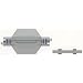 N 124mm 4-7/8" Straight Road Crossing