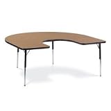 Outdoor Living : 60 x 66 Horseshoe Activity Table by Virco - Model 48HORSE60