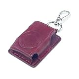 Electronics : TeckNet MT-067 Leather Case Key Chain Ring for iPod Shuffle Lite