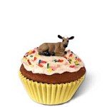 Guernsey Cow Cupcake Trinket Box
