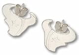 Houston Texans Sterling Silver Dangle Earrings